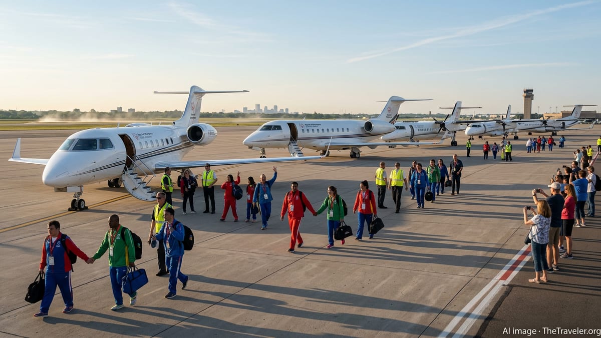Inside the Epic 2026 Special Olympics Airlift