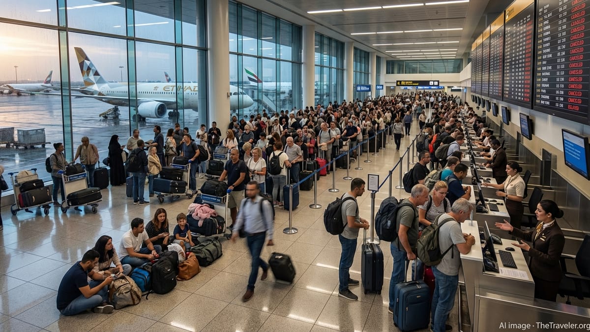 Abu Dhabi Flight Chaos Strands Travelers Worldwide