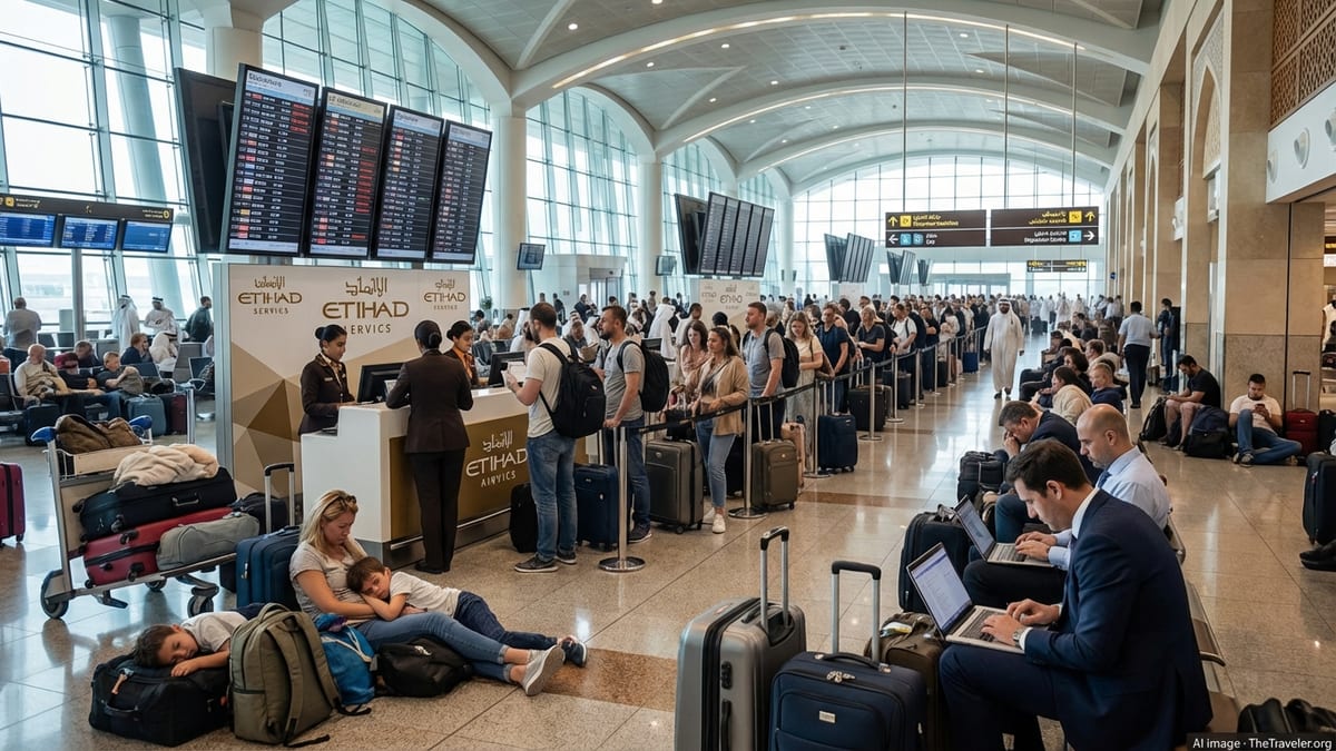 Etihad Halt Leaves Abu Dhabi Travelers Stranded for Days