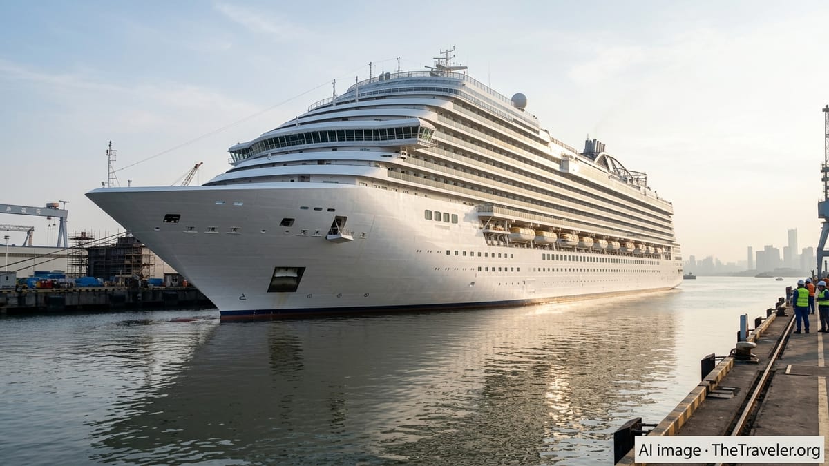 Adora Flora City Float-Out Marks New Milestone for China Cruises