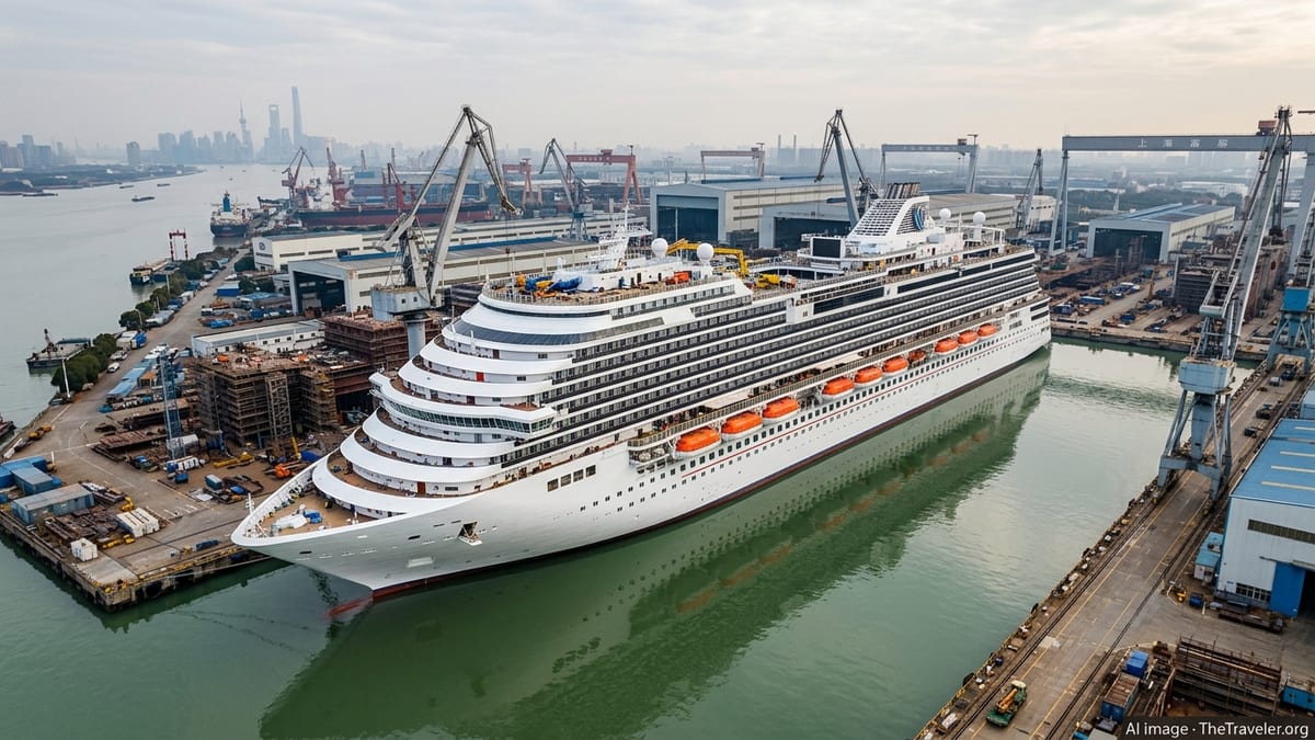 Adora Flora City Undocks in Shanghai, Boosting China’s Cruise Push