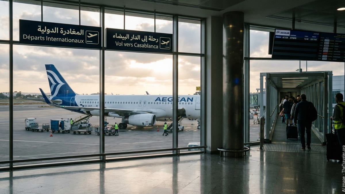AEGEAN Adds Casablanca–Athens Route to Boost Morocco–Greece Ties