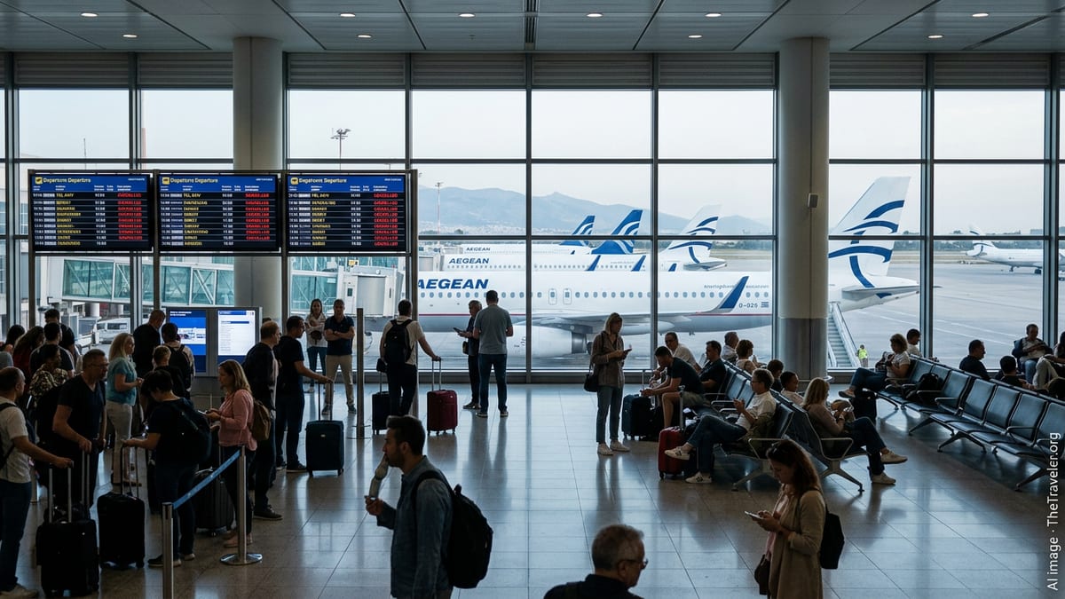 Aegean Halts Key Middle East Routes, Shaking Greece’s Tourism Links