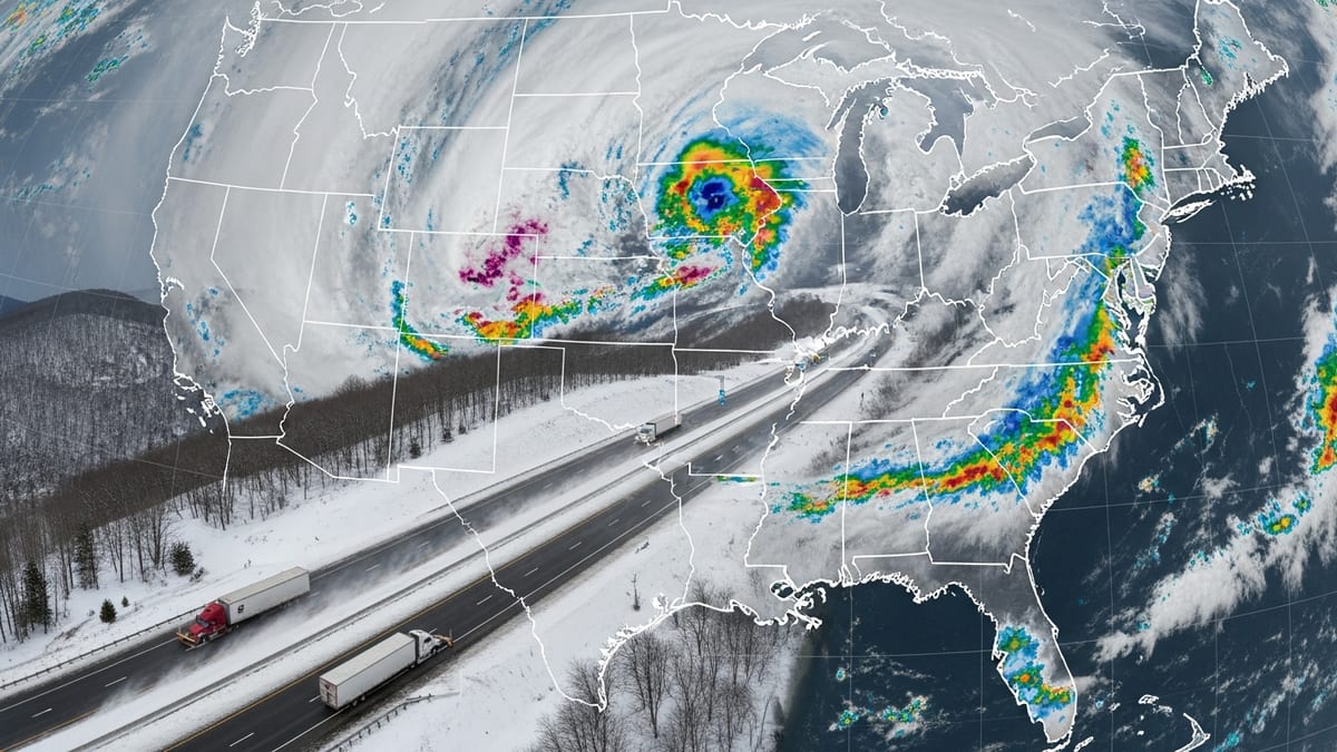 Expanding Winter Storm Threatens Travel Chaos From West Virginia to New England and Midwest