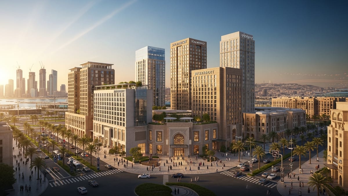 Marriott Accelerates Saudi Expansion With 2,700 New Rooms in Jeddah, Makkah, Madinah