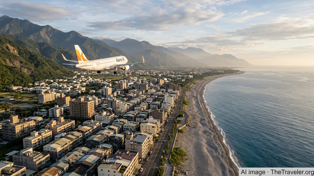 Aero K Links Incheon and Hualien With New Direct Route
