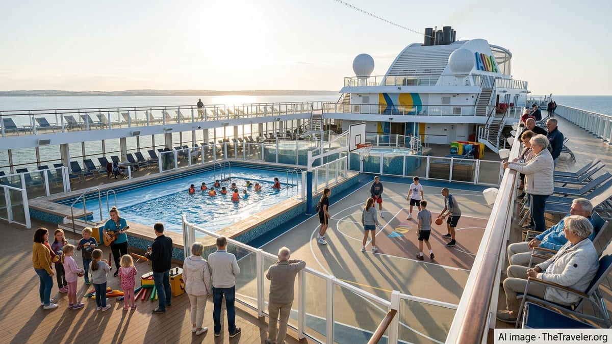AIDA Cruises Launches 2026 Family, Sports and Learning Program