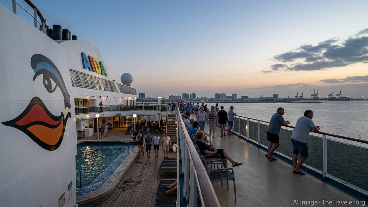 AIDA Scraps 11 AIDAprima Sailings as Middle East Plans Shift