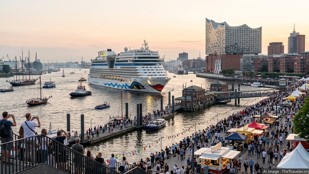 AIDA Cruises Marks 30 Years At Sea With Hamburg Port Party