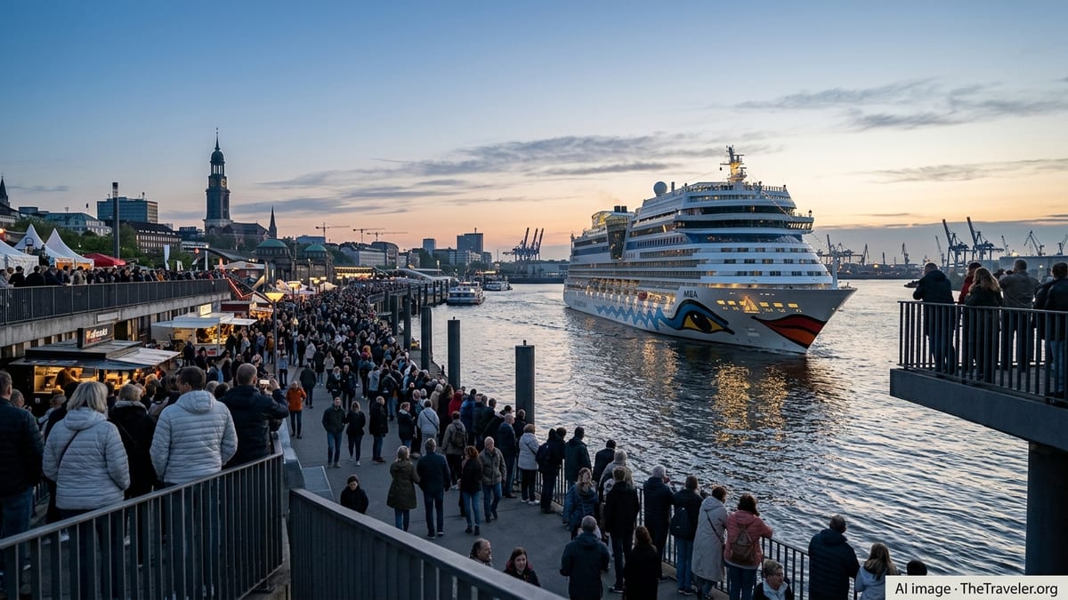 AIDA Cruises Marks 30 Years With Hamburg’s 837th Port Jubilee