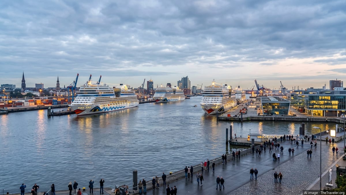 AIDA Cruises Plans Huge Hamburg Season for 30 Years of the Smile