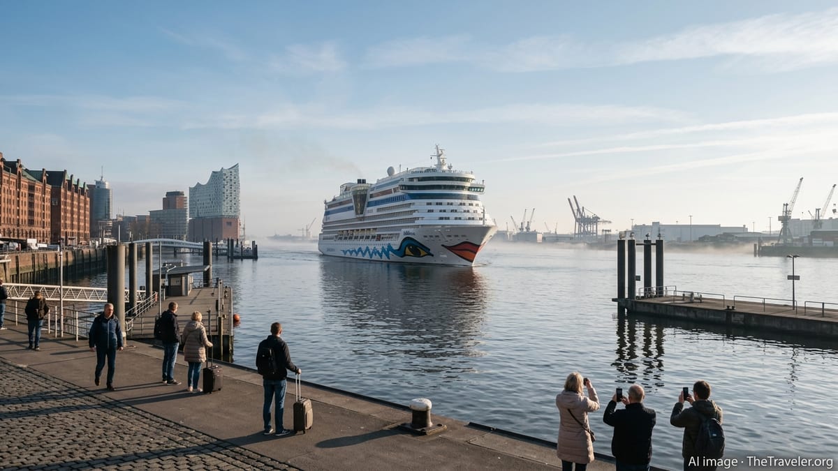 AIDAdiva World Cruise Return Puts Spotlight on Hamburg