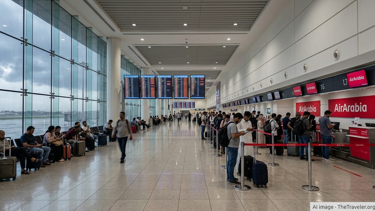 Sharjah Added to Air Arabia Weather Advisory as Disruptions Grow