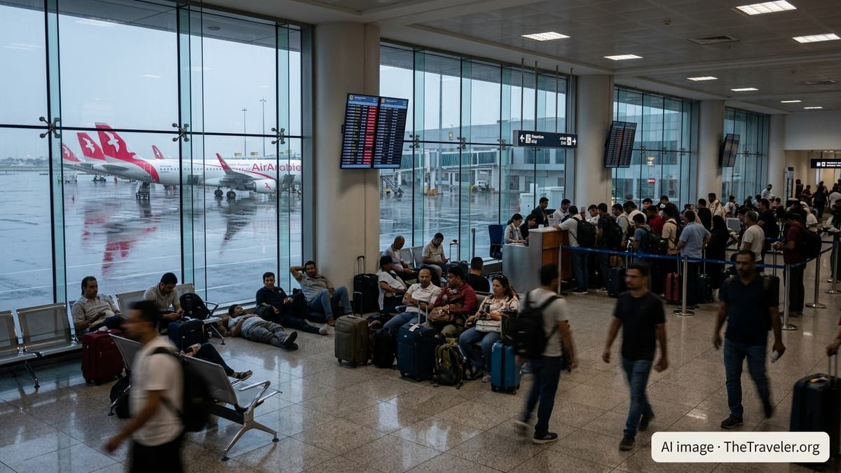 Air Arabia Disruptions Grow as Sharjah Added to Weather Alert