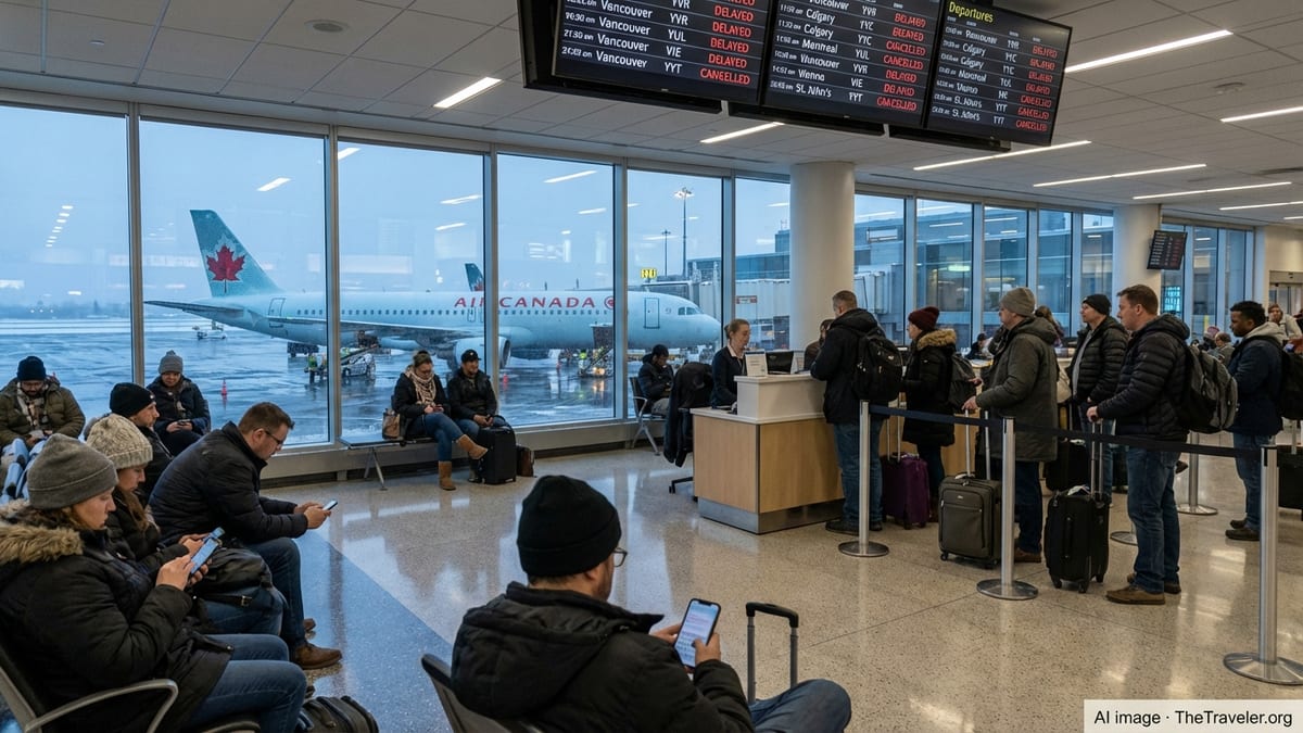 Air Canada Delays and Cancellations Snarl Travel in Canada and Austria