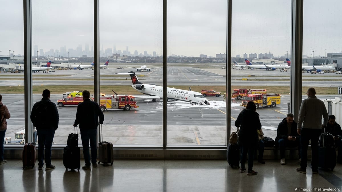 Air Canada Express Crash at LaGuardia Triggers Travel Turmoil