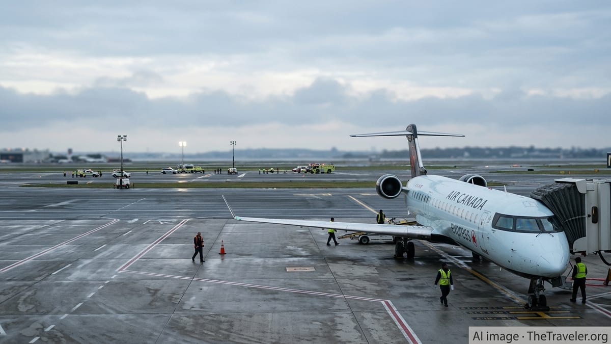 Air Canada Supports Passengers After Flight 8646 Crash
