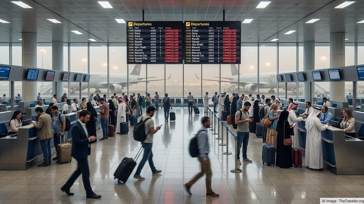 Air Canada Joins Global Airlines Halting Middle East Flights