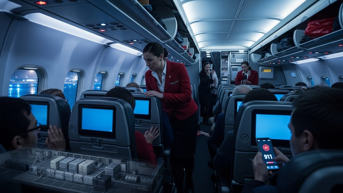 Screams From Cargo Hold: Trapped Worker Sparks Scare on Air Canada Flight