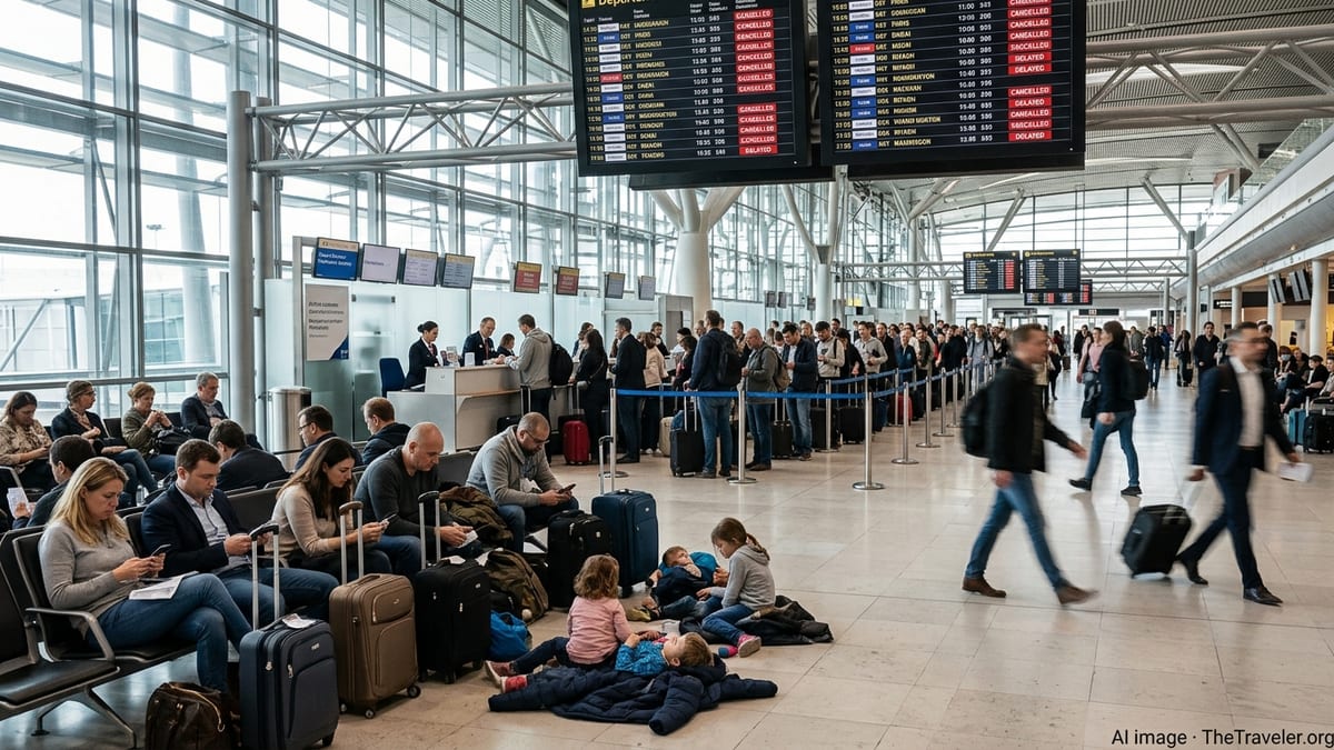 Air France Cancellations Leave Passengers Stranded Across Key Hubs