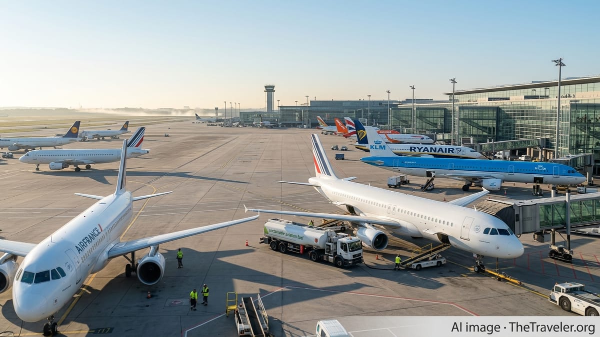 Air France Joins European Airline Pushback on EU Green Fuel Rules