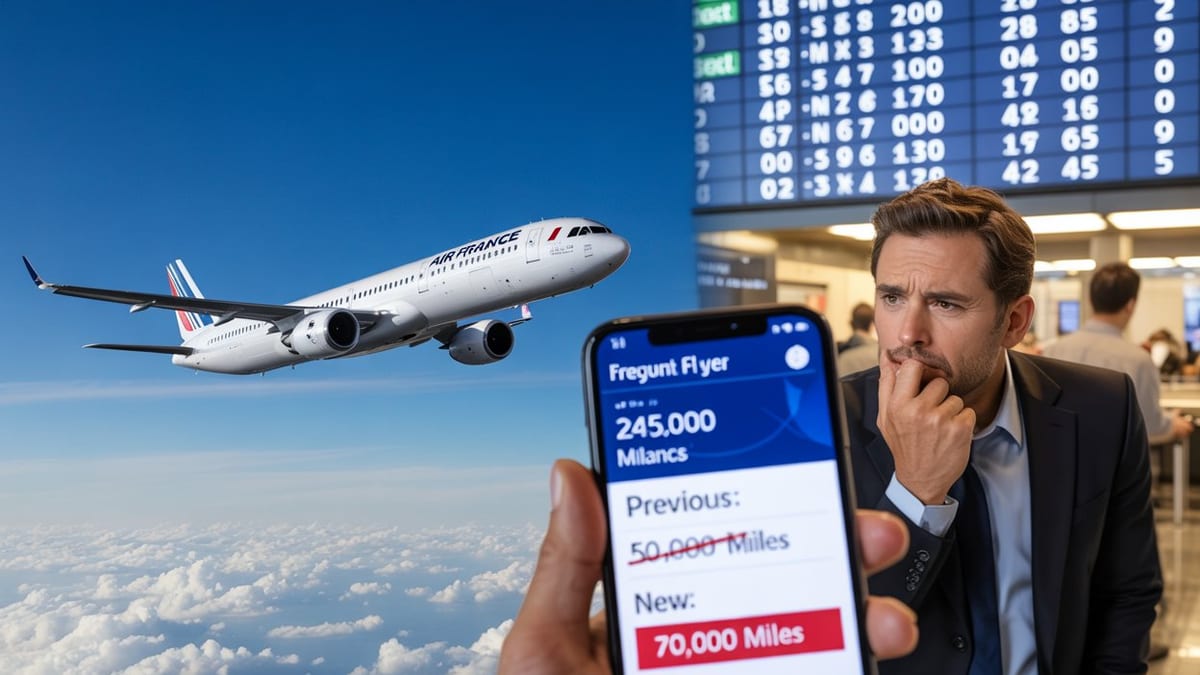 Air France, KLM Stun Flyers With 40% Jump in Award Fees