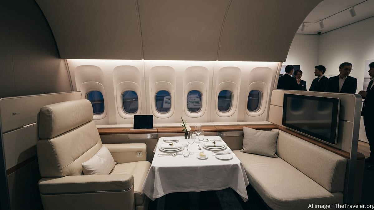 Air France Showcases La Première Suite Luxury in Tokyo