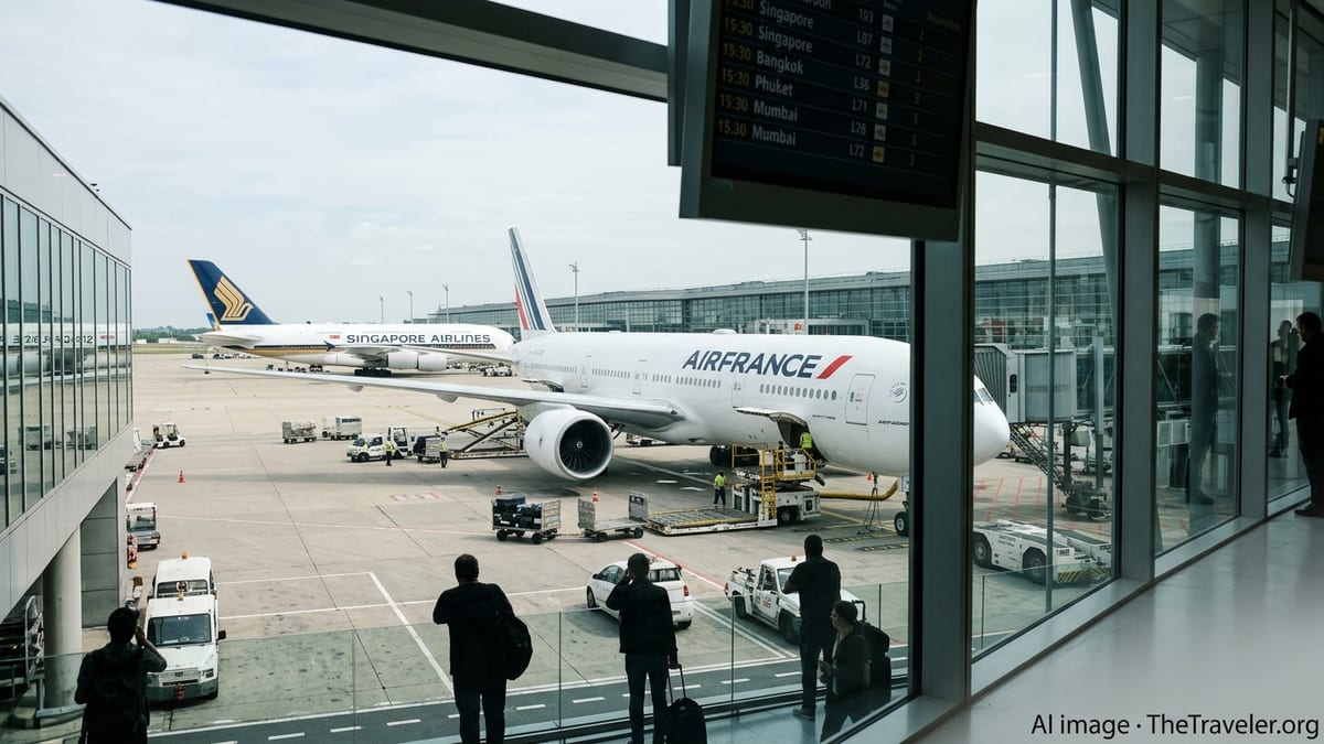 Air France Adds Singapore as Middle East Turmoil Reshapes Routes