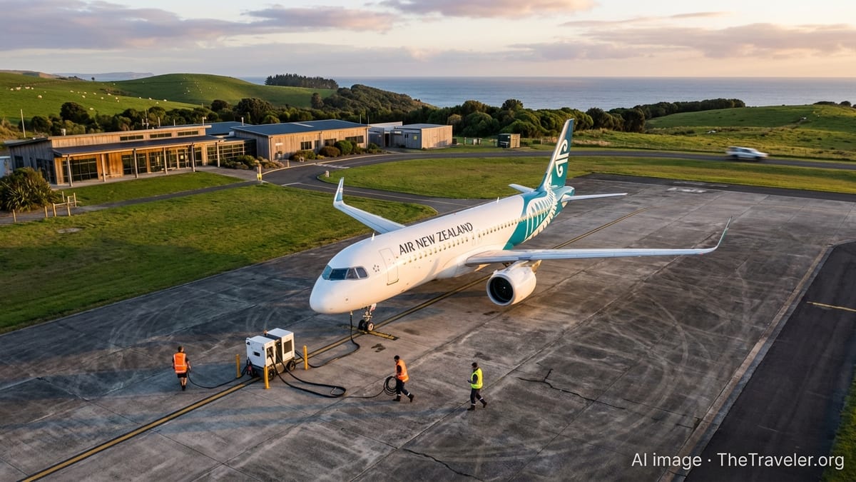 Air New Zealand Advances Electric Flight With Alia CX300 Trials