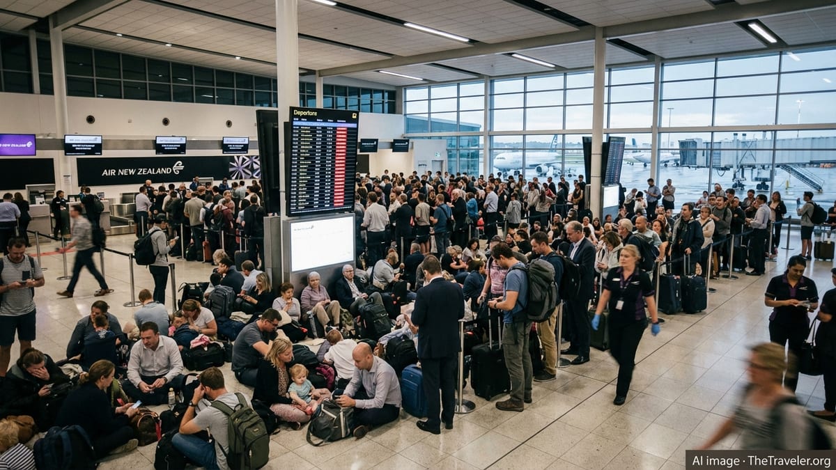 Air New Zealand Disruption Strands Hundreds Across Key NZ Routes