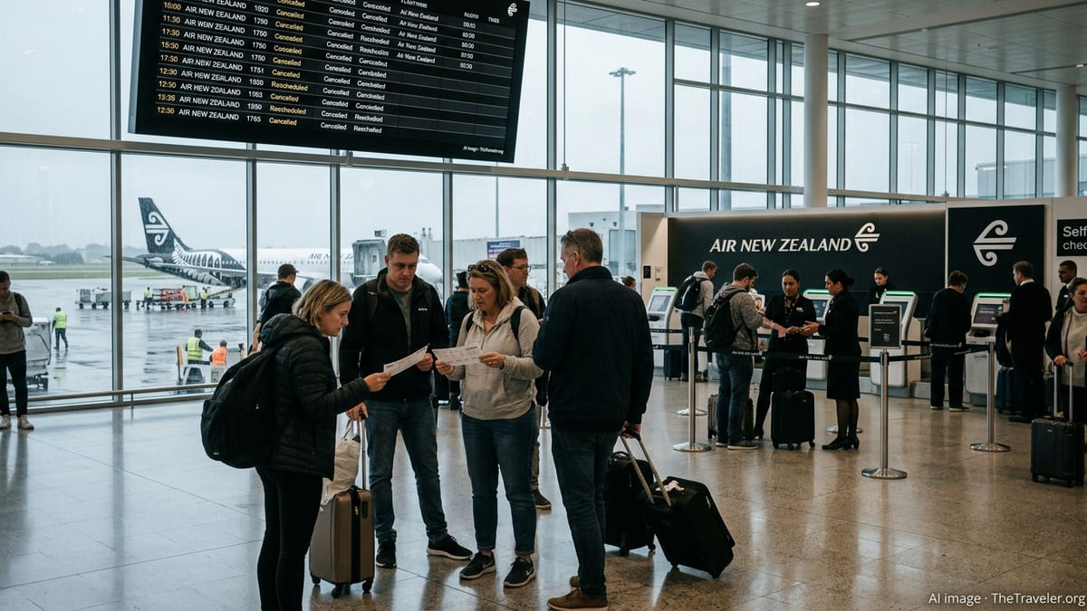 Air New Zealand Cuts 1,100 Flights as Fuel Shock Bites