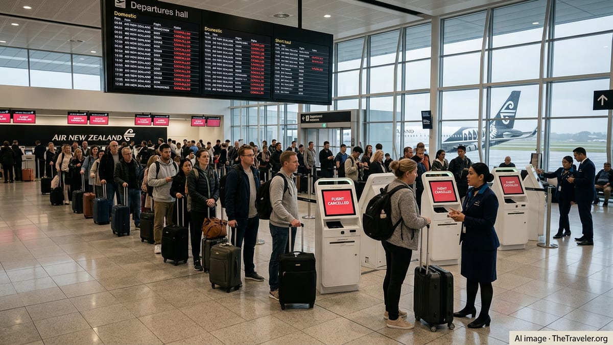 Air New Zealand Axes 1,100 Flights as Fuel Crisis Deepens