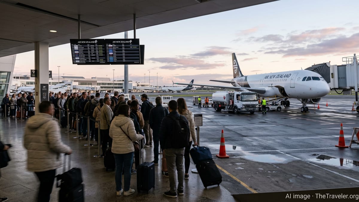 Air New Zealand to Cut 1,100 Flights as Fuel Crisis Bites