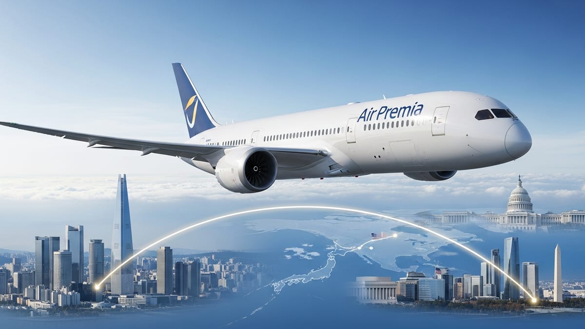 Air Premia to Launch Nonstop Seoul–Washington Dulles Flights in April 2026