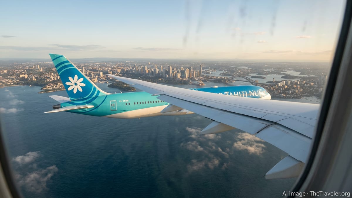 Air Tahiti Nui’s New Papeete–Sydney Route Speeds Travel for Aussies