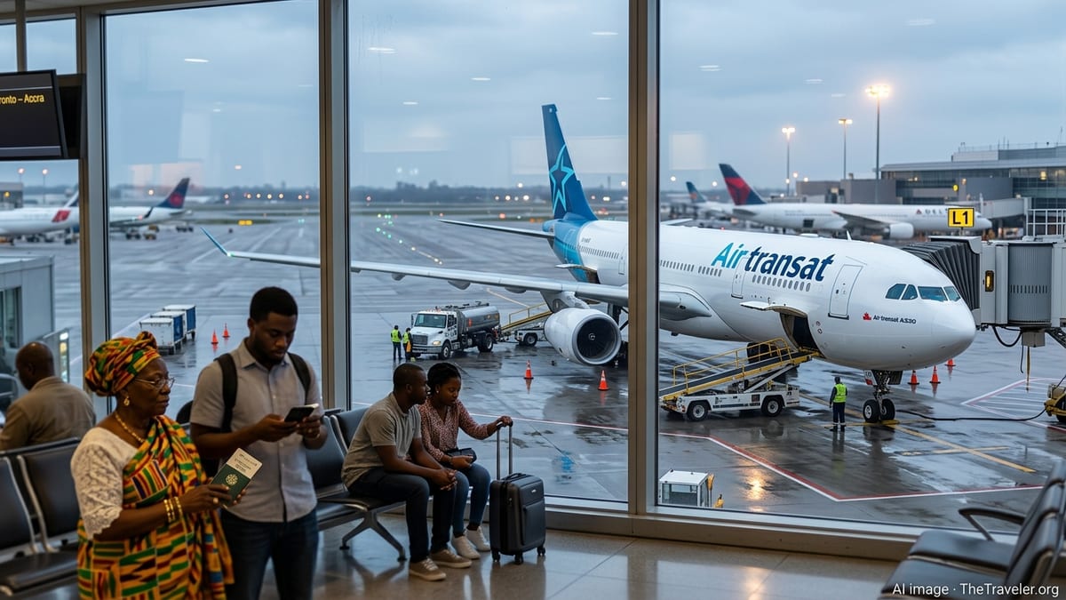 Air Transat Delays Toronto–Accra Nonstop, Shaking Ghana Travel