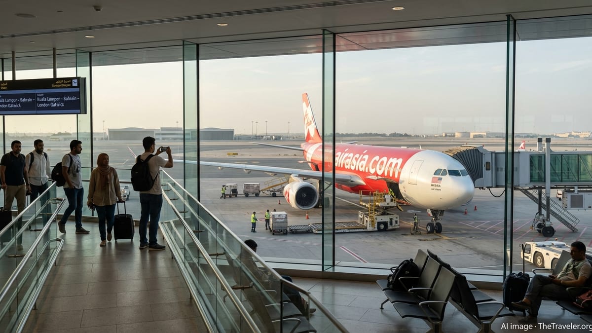 AirAsia X Returns to UK With Kuala Lumpur–Bahrain–London Gatwick Link