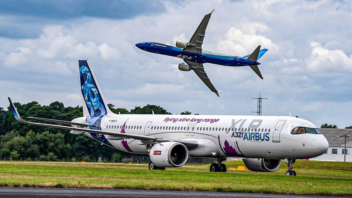 How Airbus’ A321XLR Stacks Up Against Boeing’s 737 MAX 10