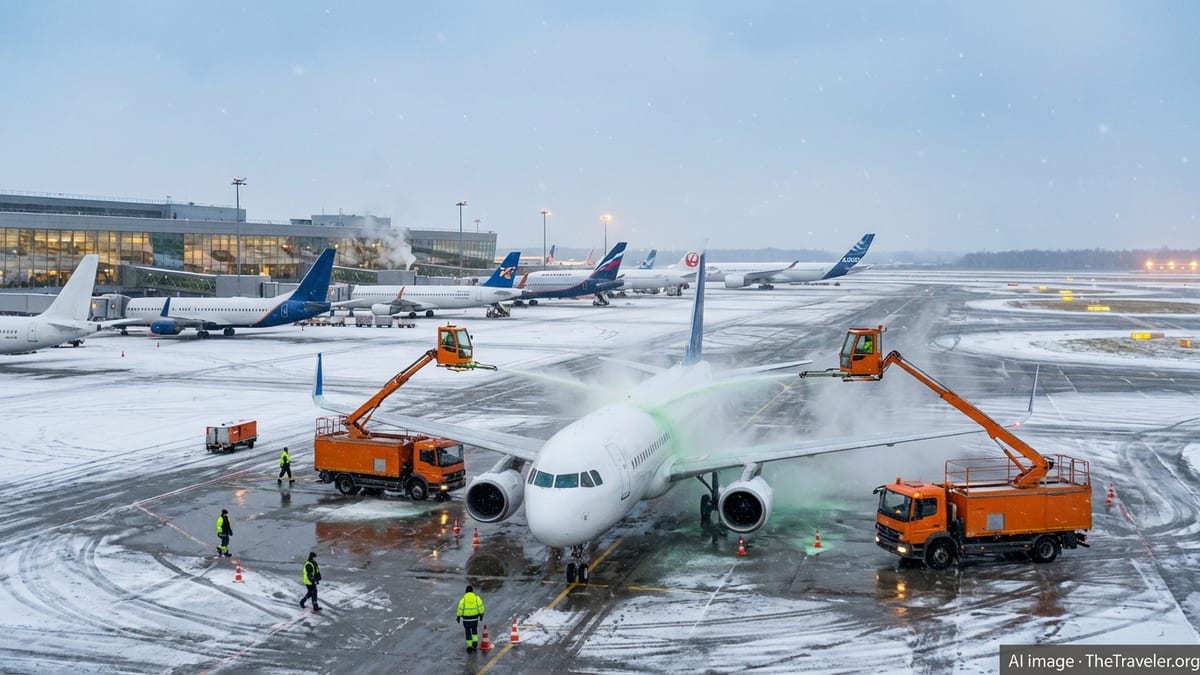 Why Aircraft De-icing Keeps Winter Flights Safest