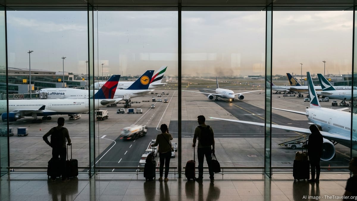 Airline Stocks Slide $53 Billion as Middle East Crisis Deepens