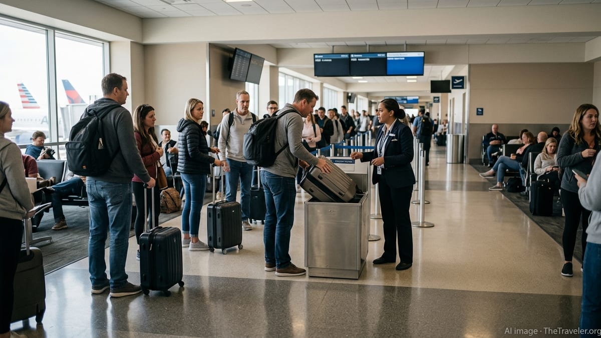 ‘Power trip’ baggage checks fuel new backlash at airlines