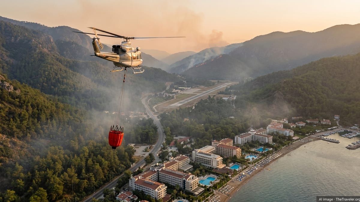 Global Airlines Join Wildfire Fight With Kawak’s Cascade Bucket