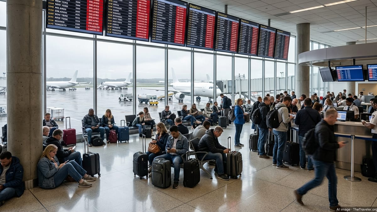 Major Flight Disruptions Hit New York, Orlando and Toronto
