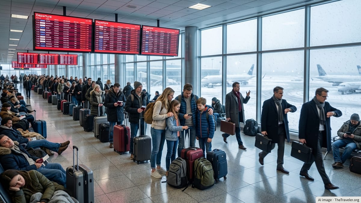 Snowstorms, Cartel Violence and Border Shift Paralyze Travel