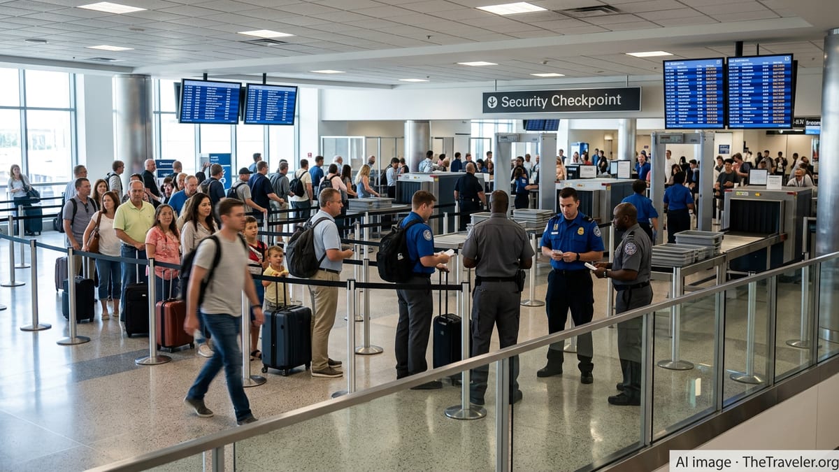 Airports Eye Private Security as Shutdown Strains TSA