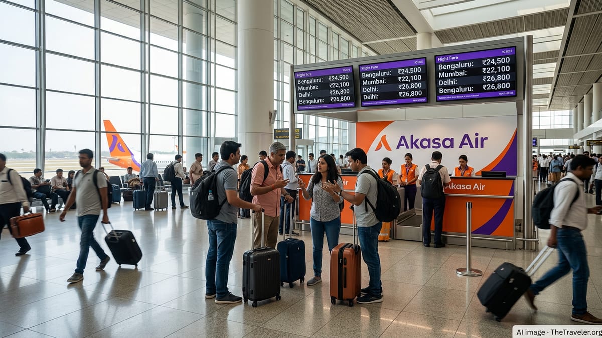 Akasa Air Adds Fuel Surcharge as ATF Costs Soar