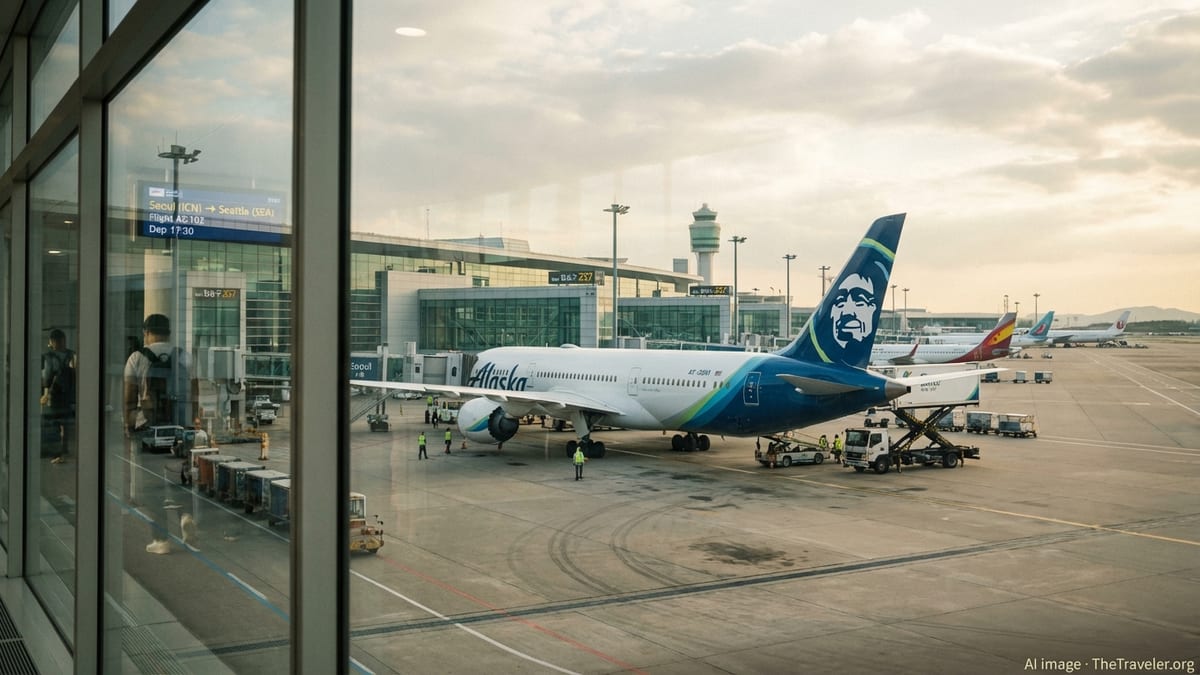 Alaska Airlines Boosts Incheon–Seattle Service, Cementing Seattle as Transpacific Gateway