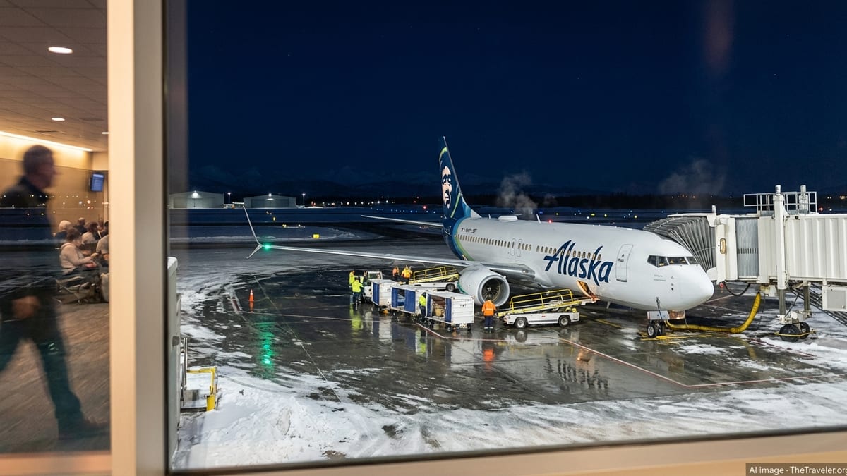 Alaska Airlines Flight Diverted to Anchorage After Alleged Assault
