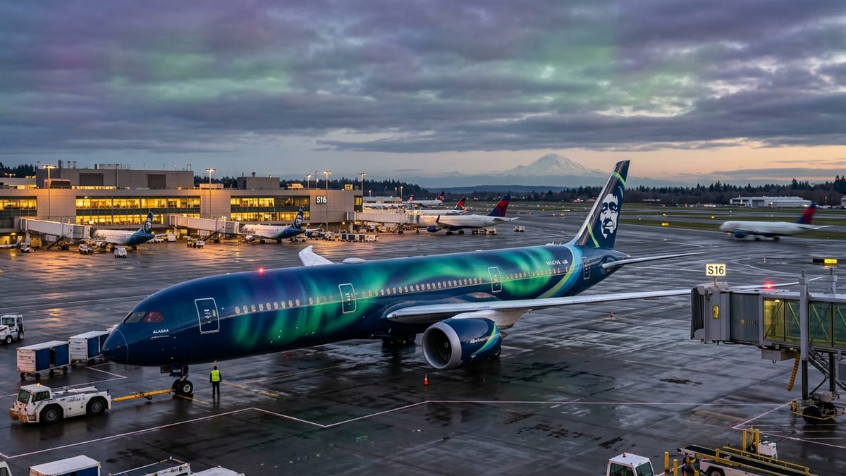 Alaska Repaints Ex-Hawaiian 787s in Aurora Livery for Global Push