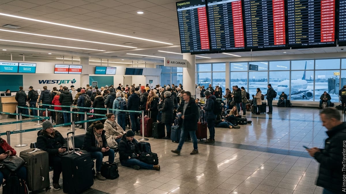 Travel Chaos: Alberta Flight Cancellations Snarl Key Routes